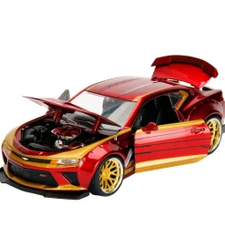Jada Biler, Tog Og Køretøjer>Bil m. Figur - Marvel Avengers - Iron Man & 2016 Chevy Cama
