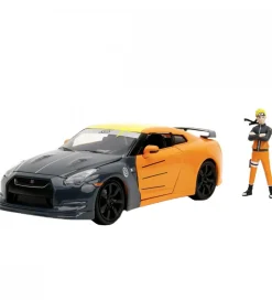 Jada Biler, Tog Og Køretøjer>Bil m. Figur - Naruto - Naruto & 2009 Nissan GT-R (R35) - 1