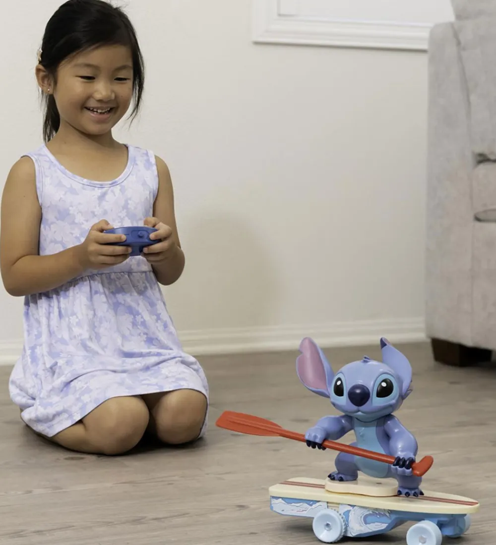 Jada Biler, Tog Og Køretøjer>Fjernstyret Bil - Disney - Surfer Stitch