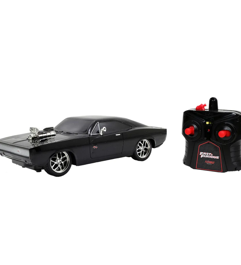 Jada Biler, Tog Og Køretøjer|Udeleg Og Udendørs Legetøj>Fjernstyret Bil - Fast & Furious - 1:24 - RC 1970 Dodge Cha