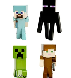 Jada Figurer>Legetøjsfigur - Minecraft - Assorteret