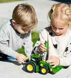 John Deere Traktorer|Biler, Tog Og Køretøjer>Traktor m. Frontlæsser