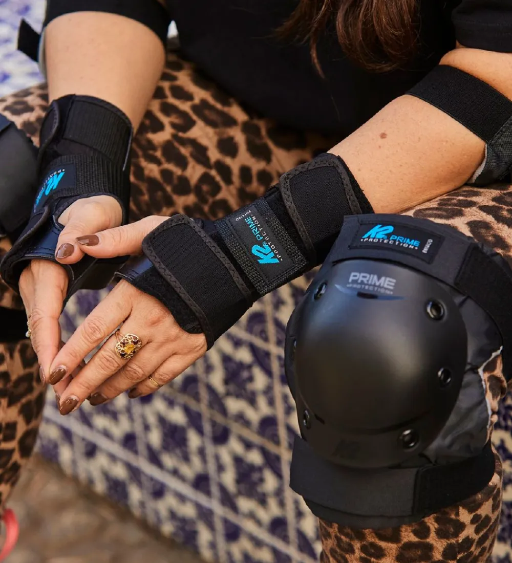 K2 Rulleskøjter>Beskyttelsessæt - Prime - Sort