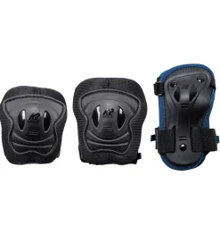 K2 Rulleskøjter>Beskyttelsessæt - Raider Pro - Sort/Blå