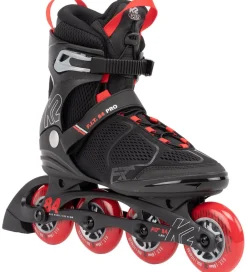 K2 Rulleskøjter>Rulleskøjter - F.I.T 84 Pro - Sort/Rød - Inliner