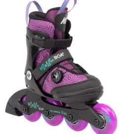 K2 Rulleskøjter>Rulleskøjter - Marlee Boa - Sort/Lilla