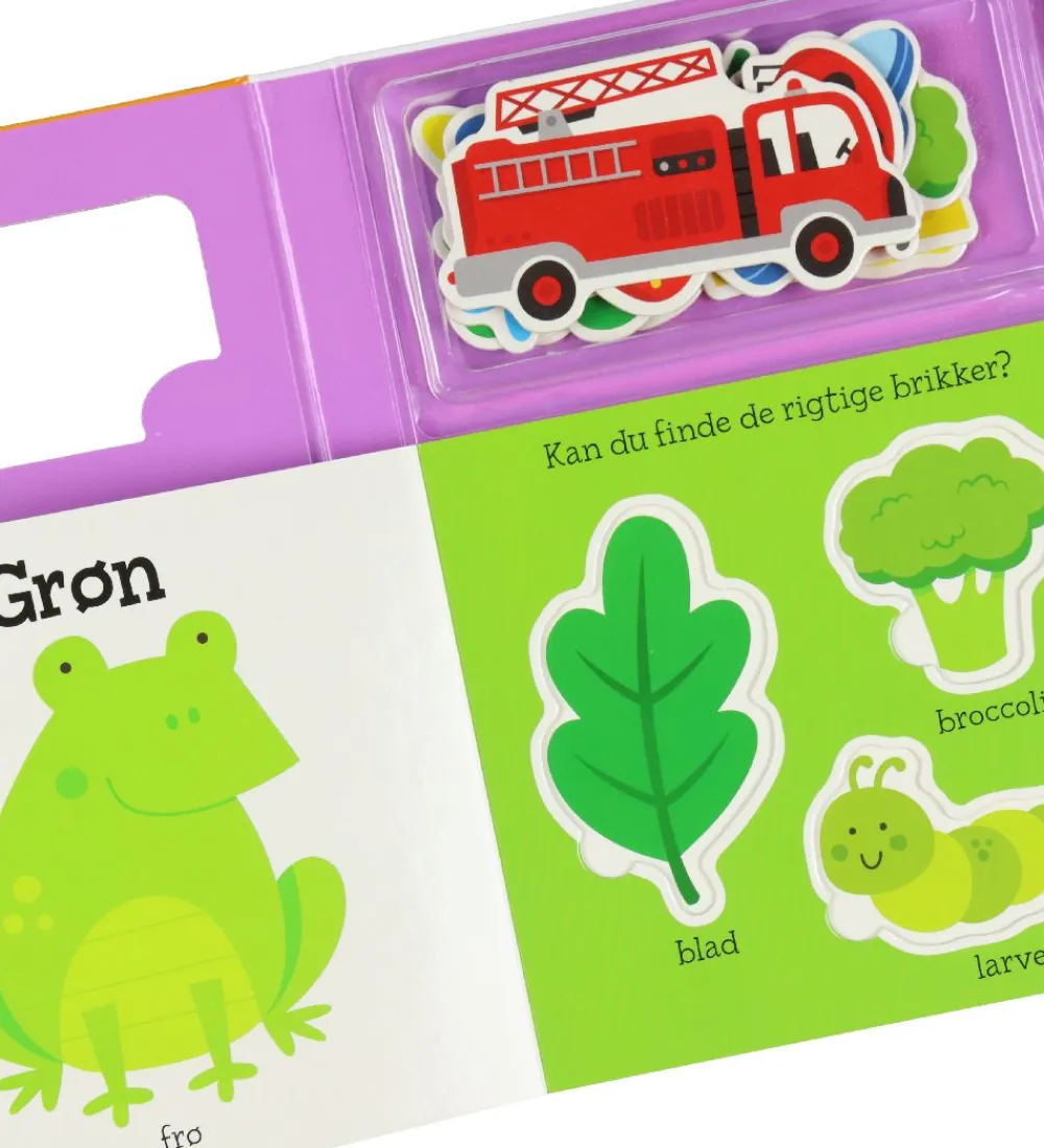 Karrusel Forlag Puslespil>Aktivitetsbog - Min Lille Puslespilsbog - Farver