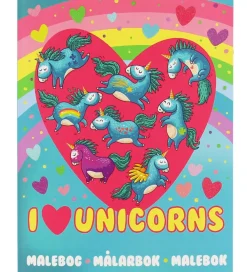 Karrusel Forlag Malebog>Malebog - Enhjørninge