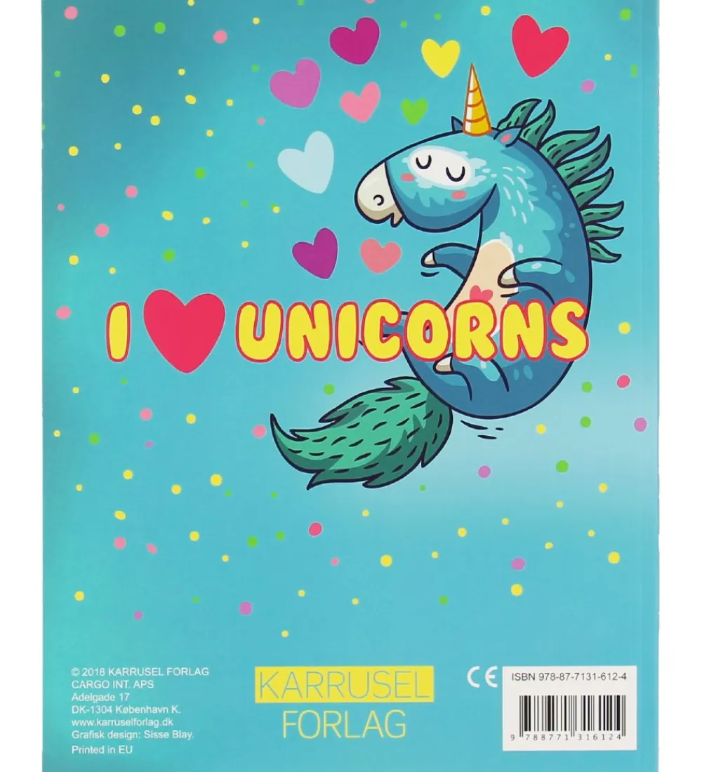 Karrusel Forlag Malebog>Malebog - Enhjørninge