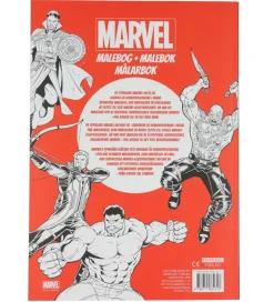 Karrusel Forlag Malebog>Malebog - Marvel