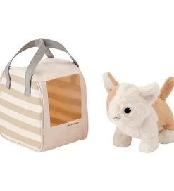 Kids Concept Trælegetøj>Kat m. Taske - Beige/Hvid