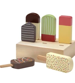 Kids Concept Legemad|Legekøkken Og Legemøbel>Legemad - 7 stk - Bistro - Ispinde