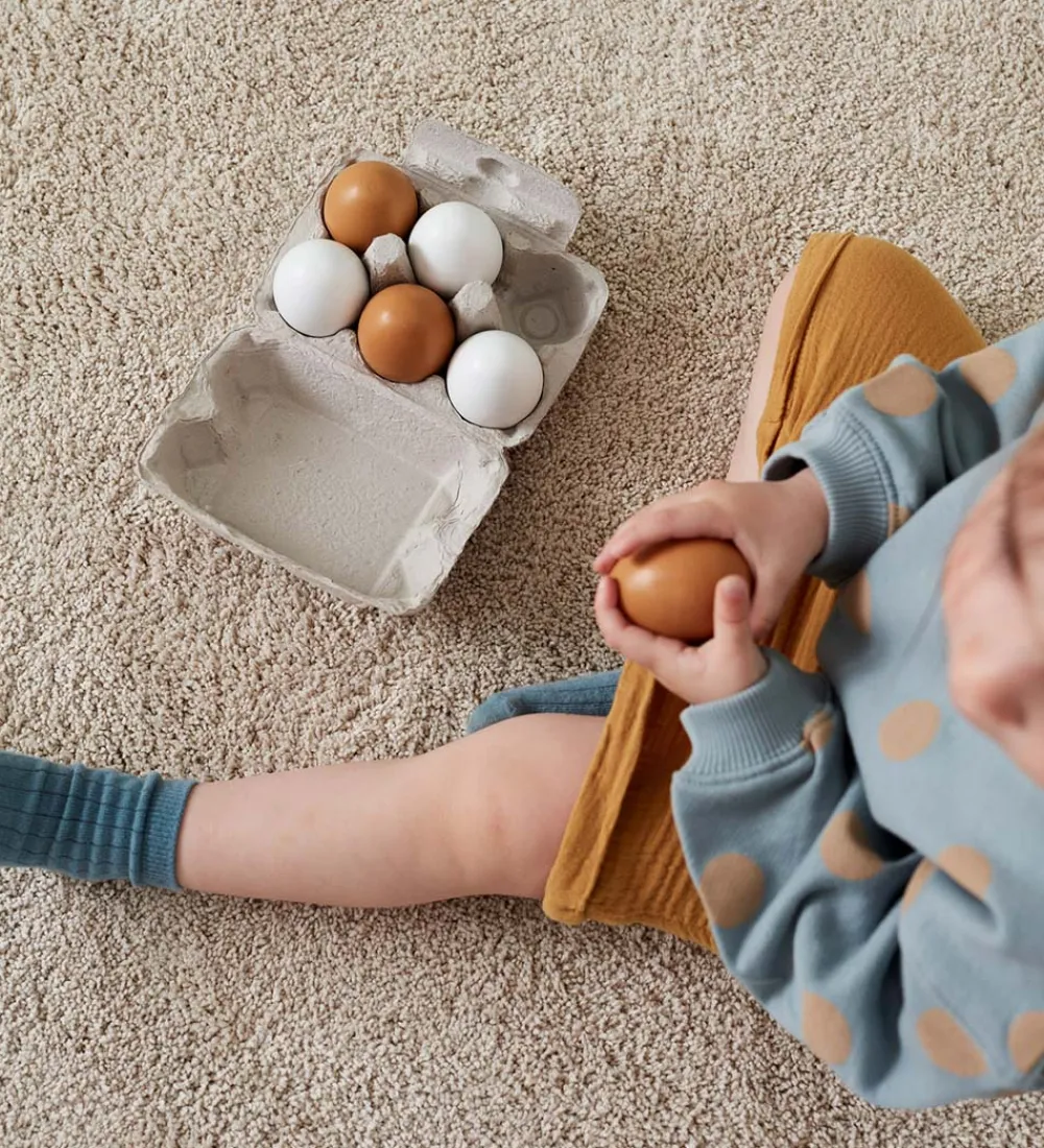 Kids Concept Legemad|Legekøkken Og Legemøbel>Legemad - Bistro - Æg m. Bakke