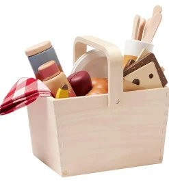 Kids Concept Legemad>Legemad - Picnic sæt - Træ