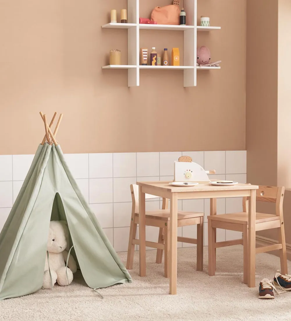 Kids Concept Legetelte>Legetelt - Mini Tipi - Lysegrøn
