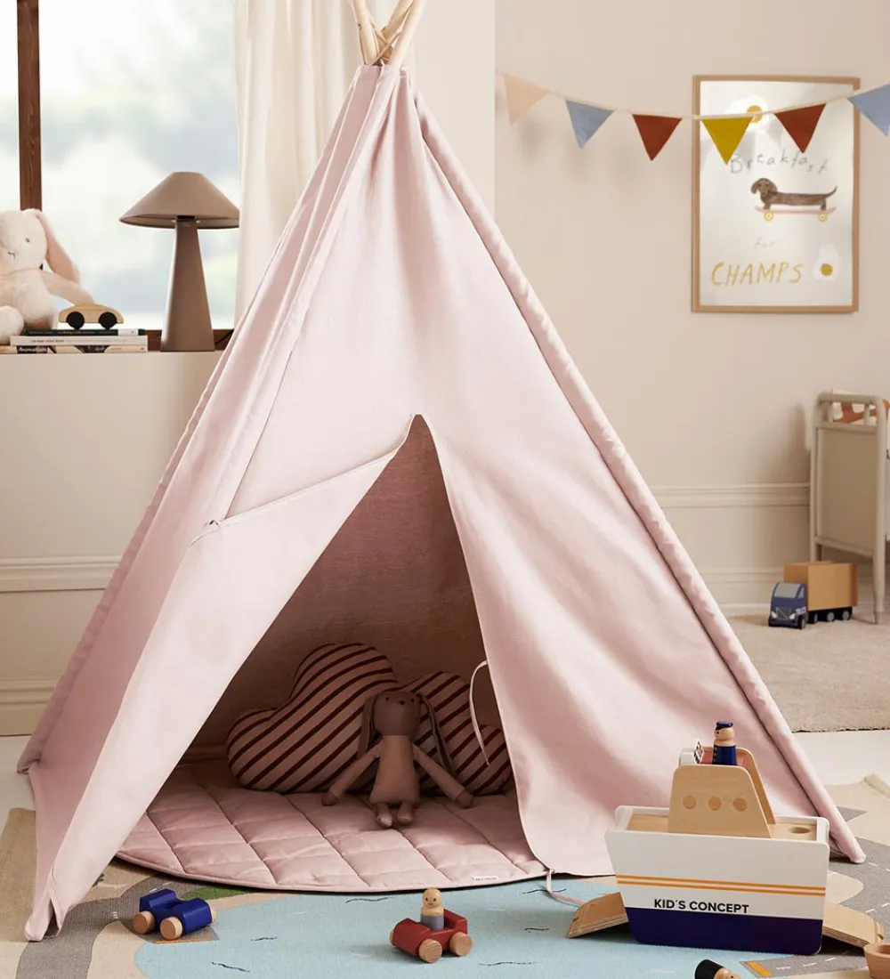 Kids Concept Legetelte>Legetelt - Tipi - Rosa