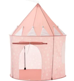 Kids Concept Legetelte>Legetelt - 100x130 cm - Rosa m. Stjerner