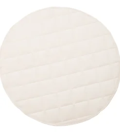 Kids Concept Legetæpper Og Legegulve>Legetæppe - 100 cm - Naturhvid