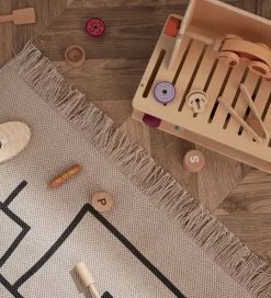 Kids Concept Legetæpper Og Legegulve>Legetæppe - Geometrisk - Grå