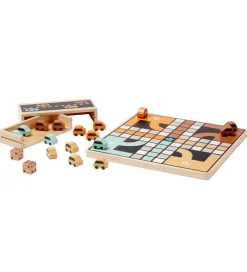 Kids Concept Spil>Ludo - Biler - Aiden - Træ