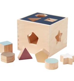 Kids Concept Puttekasser>Puttekasse - Aiden - Træ/Multifarvet