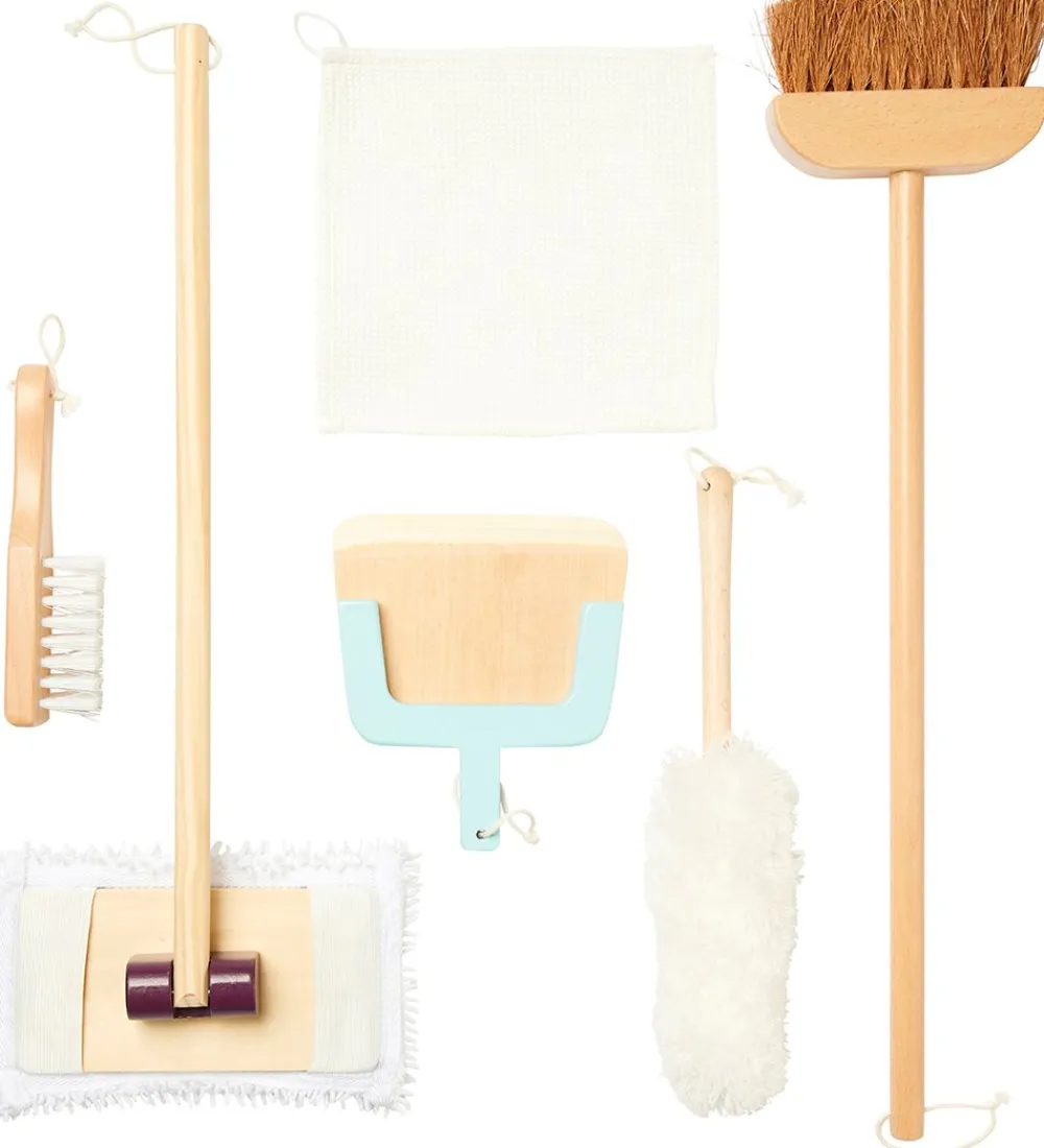 Kids Concept Trælegetøj>Rengørringssæt - Træ