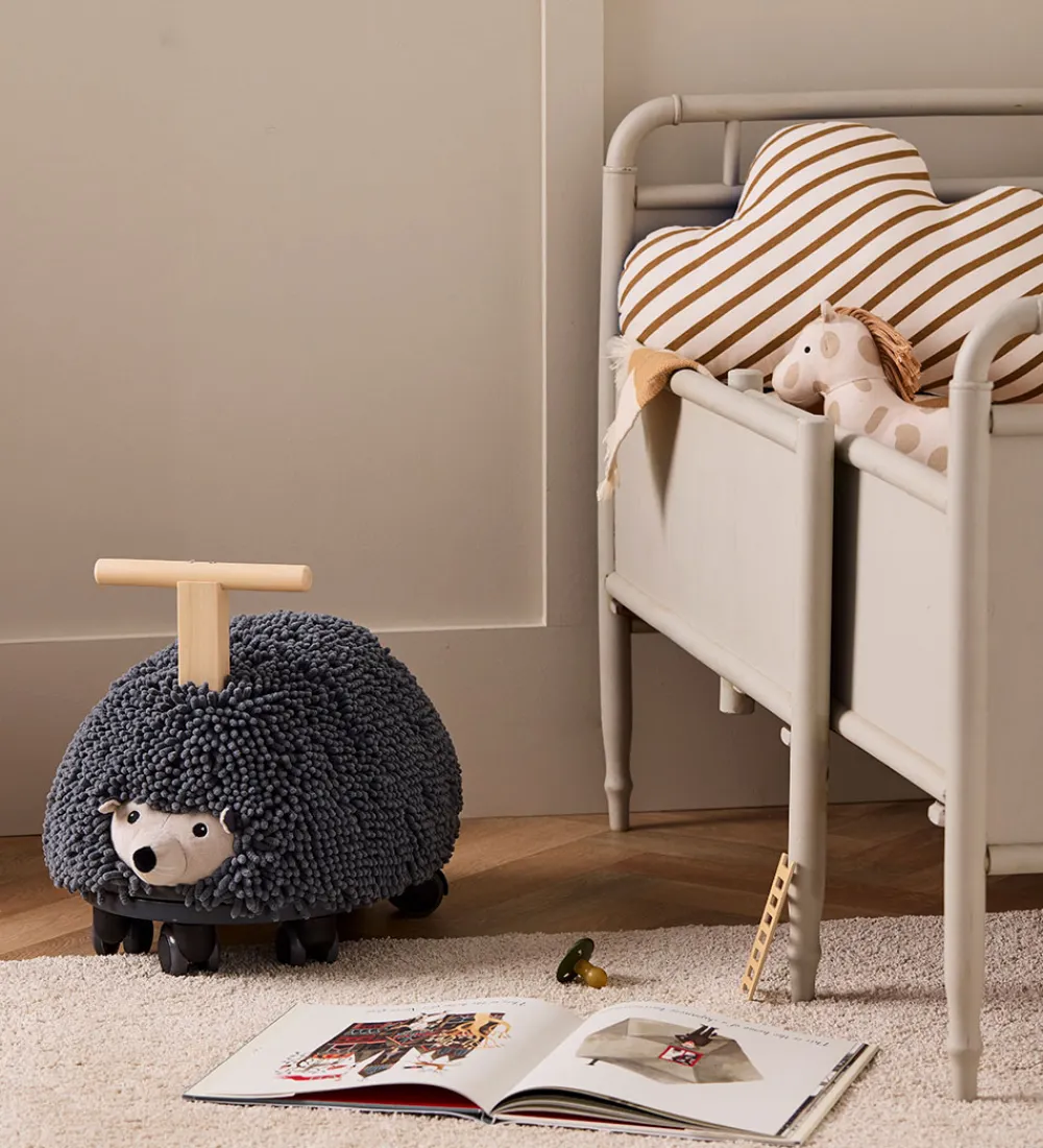 Kids Concept Gåvogne>Ride On - Pindsvin - Edvin - Grå