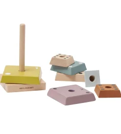 Kids Concept Trælegetøj|Stablelegetøj>Stabletårn - Plocktorn Pyramid - Neo - Multi