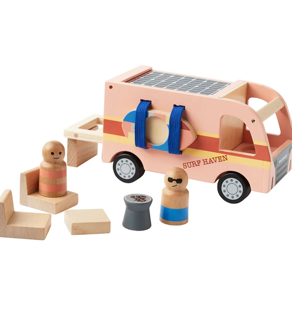 Kids Concept Trælegetøj>Trælegetøj - Camper Van - Aiden