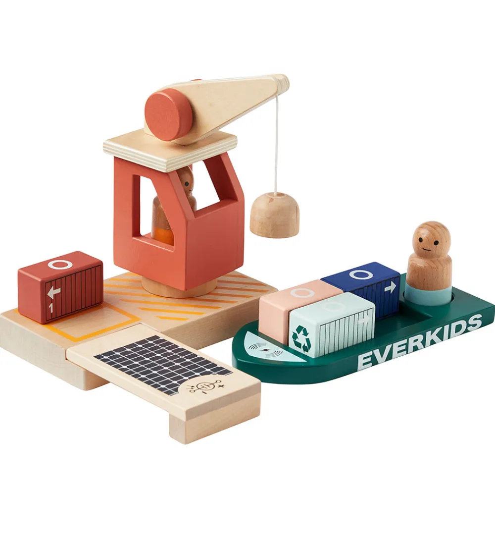 Kids Concept Trælegetøj>Trælegetøj - Lasthavn - Aiden