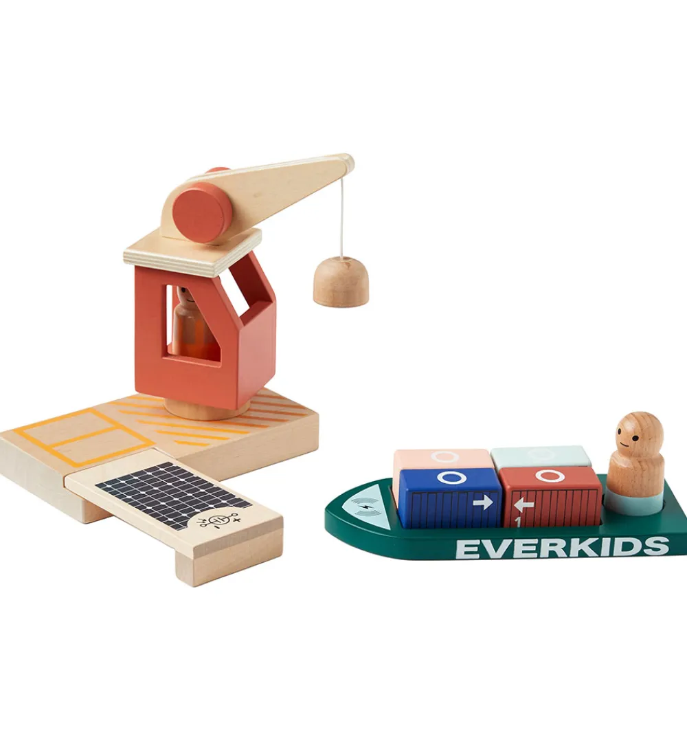 Kids Concept Trælegetøj>Trælegetøj - Lasthavn - Aiden