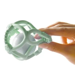 KidsMe Aktivitetslegetøj|Bideringe>Bidebold - Silicone Bold - Grøn