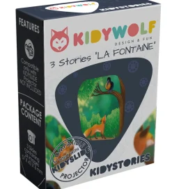 Kidywolf Lommelygter>Historie - Til Lommelygte - La Fontaine - Kidystories