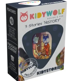 Kidywolf Lommelygter>Historie - Til Lommelygte - History - Kidystories