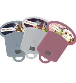 Kidywolf Lommelygter>Lommelygte m. Historier - Kidyslide - Grå