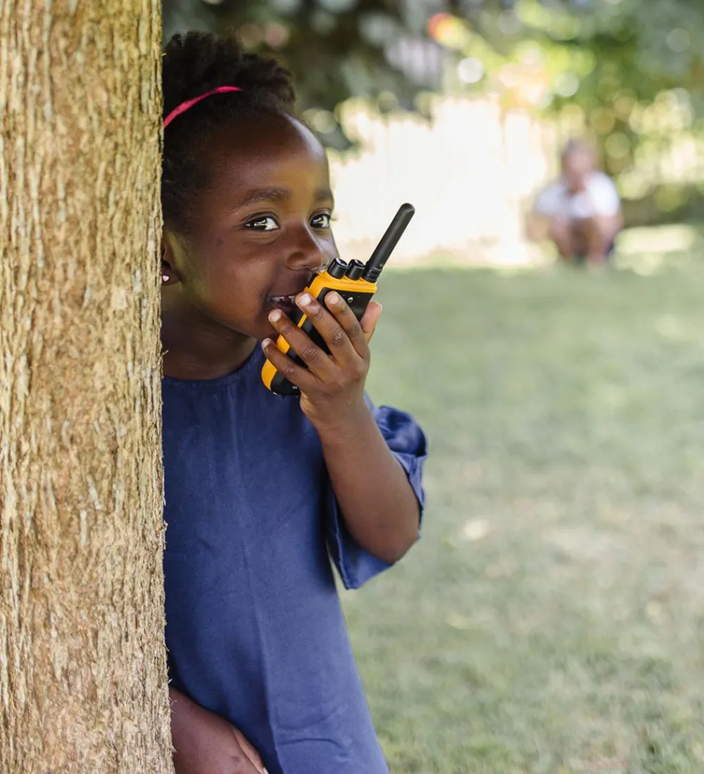Kidywolf Walkie Talkies>Walkie Talkie - 2 stk. - Kidytalk - Grøn/Orange