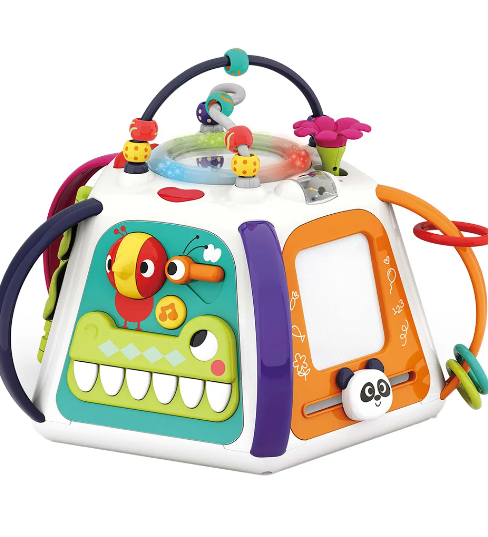 Kinder and Kids Aktivitetslegetøj>Aktivitetspyramide - m. Spil, Lys, Musik Og Lyde