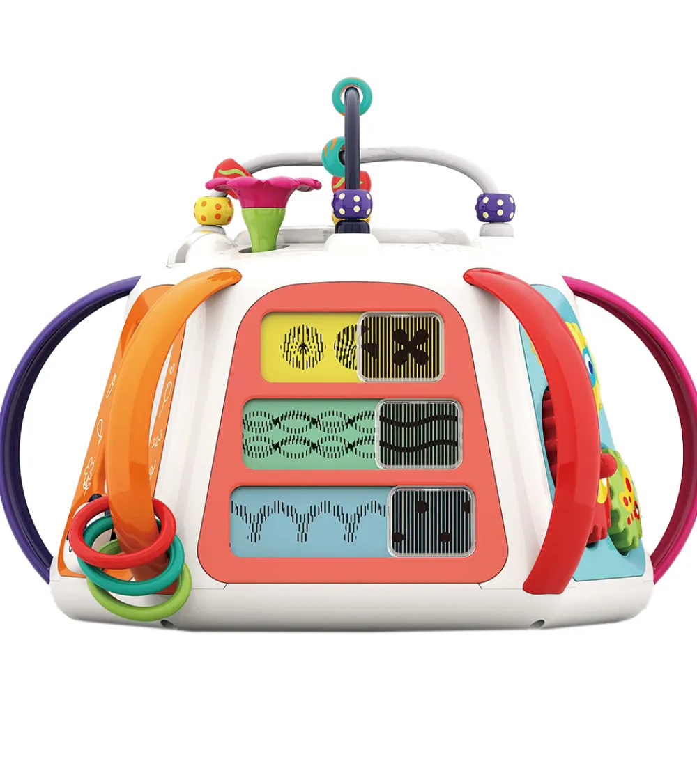 Kinder and Kids Aktivitetslegetøj>Aktivitetspyramide - m. Spil, Lys, Musik Og Lyde