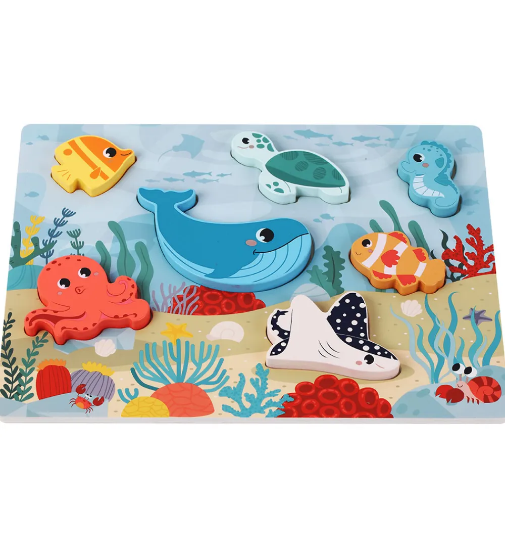 Kinder and Kids Trælegetøj|Puslespil>Puslespil - Træ - Ocean