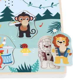 Kinder and Kids Trælegetøj|Puslespil>Puslespil m. Musik - Træ