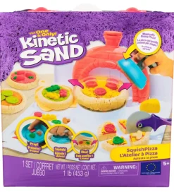 Kinetic Sand Kreativ Leg>Sandsæt - Squish Pizza - 453 g
