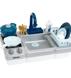 Klein Rolleleg|Legekøkken Og Legemøbel>Minikøkken - M/Vask - 42x26x26 cm - Blå/Guld