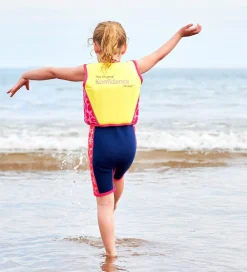 Konfidence Strandlegetøj>Svømmevest - Original - Navy Hibiscus