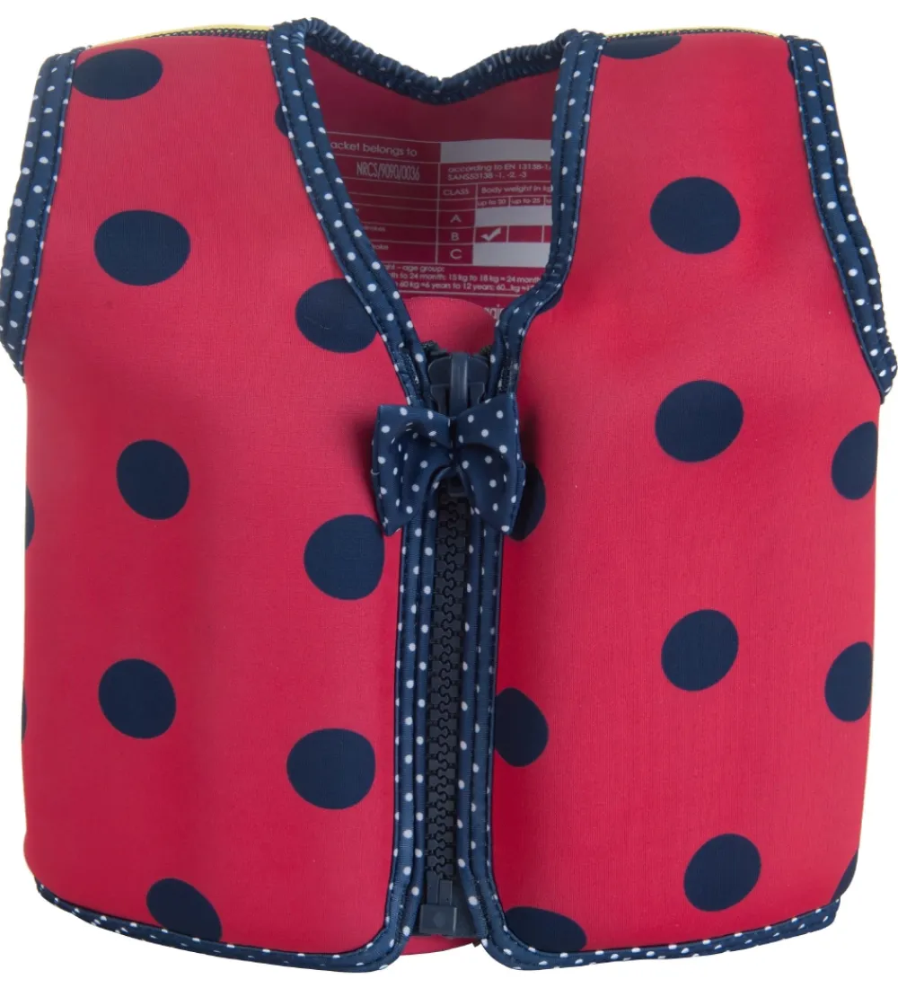 Konfidence Strandlegetøj>Svømmevest - Original - Ladybird Polka