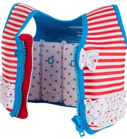 Konfidence Strandlegetøj>Svømmevest - Original - Marthas Red Stripe Frills