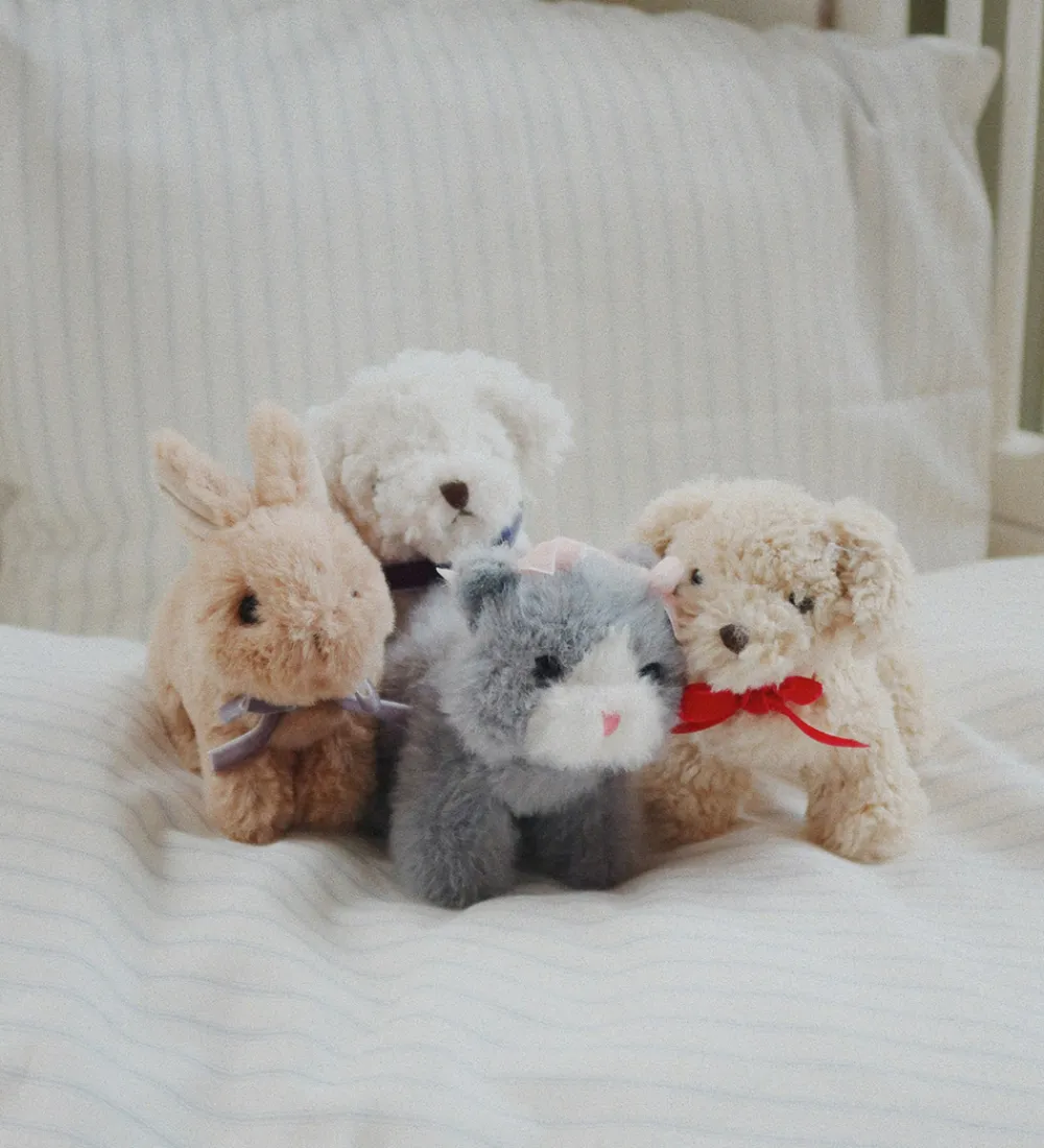 Konges Sløjd Bamser>Bamse - Baby Animal - Beige Hund