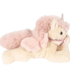 Konges Sløjd Bamser>Bamse - Enhjørning - 30 cm - Beige/Rosa
