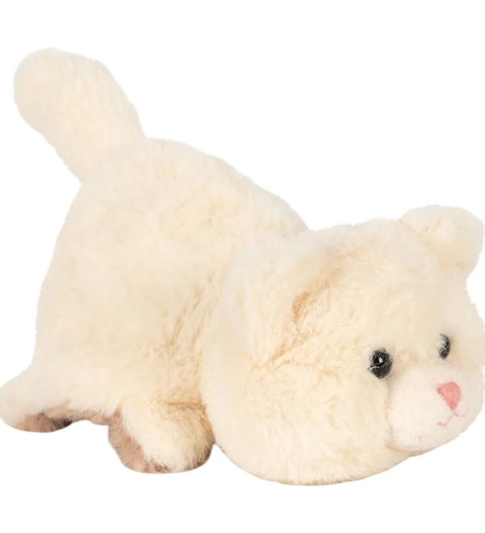 Konges Sløjd Bamser>Bamse - Flip Plush Animal - 17x12 cm - Beige