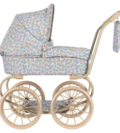 Konges Sløjd Dukker Og Tilbehør>Dukkebarnevogn - Minnie - Fleur Rosier