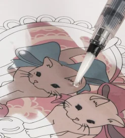 Konges Sløjd Bøger|Malebog>Magisk Malebog - Heart